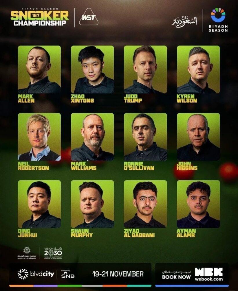 沙漠對決高潮迭起！2025 士碌架沙特大師賽雙線戰況全解析