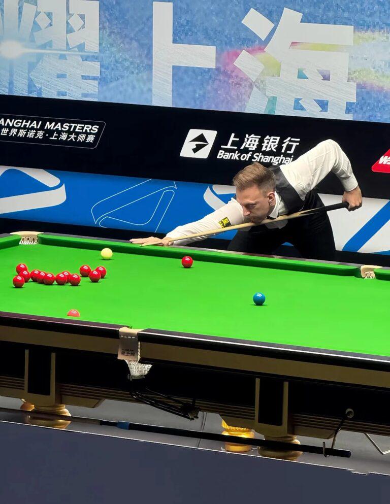 衛冕冠軍特魯姆普在比賽中