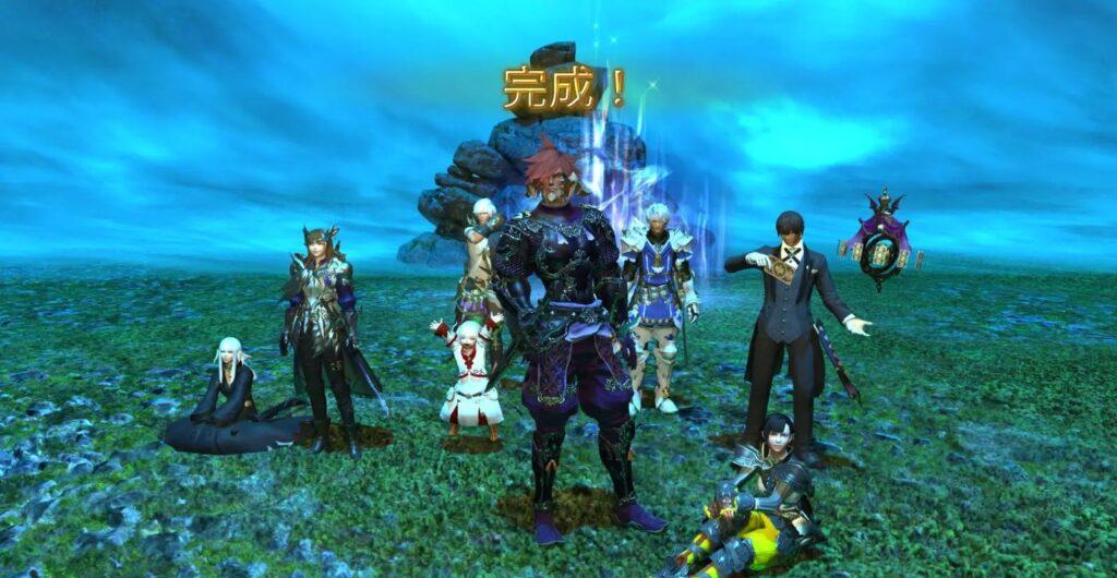 FF14繁中版遊戲畫面,展示新地圖與角色