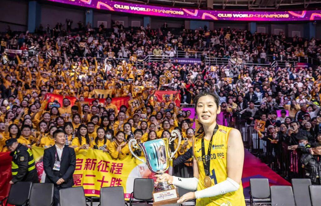 女排世俱杯半決賽對陣形勢圖